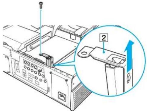 SONY Vaio VGX-XL202 - Pour installer une carte d'extension - 2
