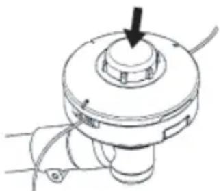 HITACHI CG22EAP2 - Adjusting line length - 2