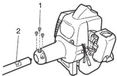 HITACHI CG22EAP2 - Eje de distribución a motor (Fig. 1) - 1