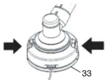 HITACHI CG22EAP2 - Nylon line replacement - 1