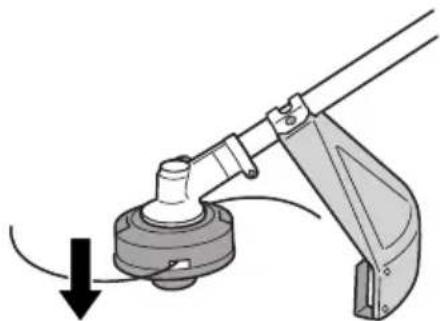 HITACHI CG22EAP2 - Ajuste de la longitud de línea - 1