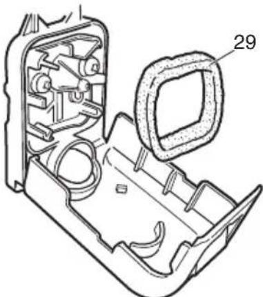 HITACHI CG22EAP2 - Filtre à air (Fig. 24) - 1