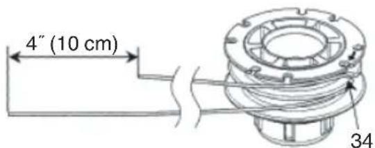 HITACHI CG22EAP2 - Nylon line replacement - 2