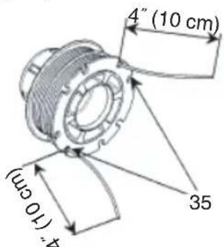 HITACHI CG22EAP2 - Nylon line replacement - 3