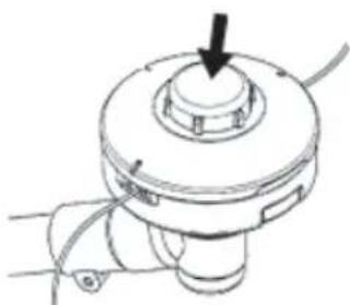 HITACHI CG22EAP2 - Ajuste de la longitud de línea - 2