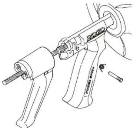 RIDGID Power Spin+ - Instalación del cable de repuesto - 1