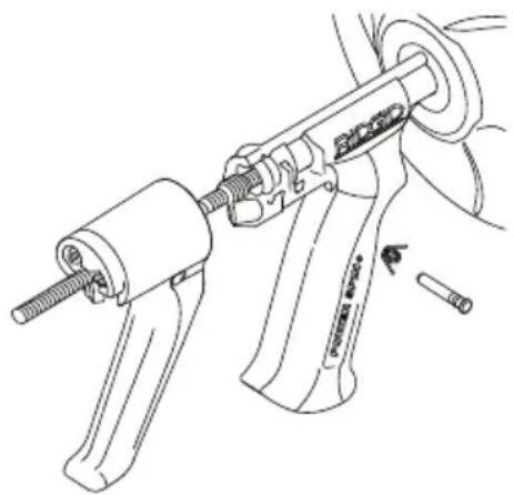 RIDGID Power Spin+ - Montage d'un cable de rechange - 1