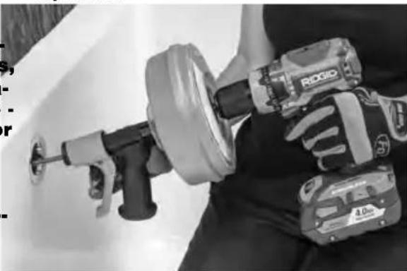 RIDGID Power Spin+ - Operating Instructions - 2