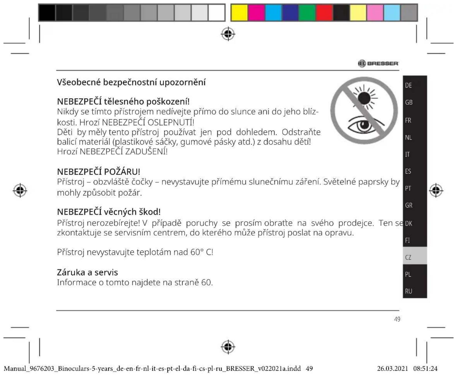 BRESSER Wave 8x42 - Vázéná zákaznice, vázeny zákazníku, - 2
