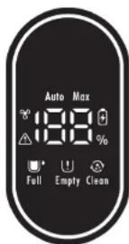 TRISA Wet Clean Smart T0613 - Explanation of the display - 1