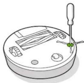 IROBOT Roomba i2 - Pulizia della spazzola puliscibordi - 1