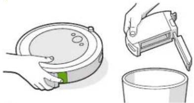 IROBOT Roomba i2 - Nettoyage des capteurs de bac plein - 1
