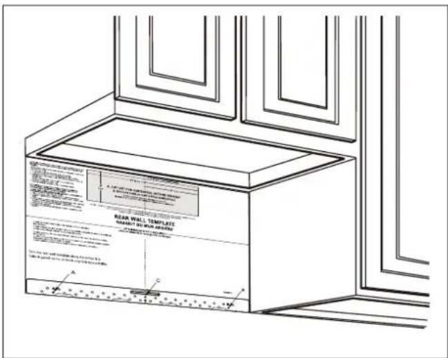 Thor TOR24SS - B1. PREPARE THE REAR WALL TEMPLATE FOR OUTSIDE BACK EXHAUST - 1