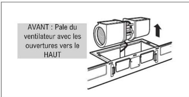 Thor TOR24SS - B4. ADAPTER LE VENTILATEUR DU MICRO-ONDES POUR UNE ÉVACUATION EXTÉRIEUR À L'ARRIÈRE. - 2