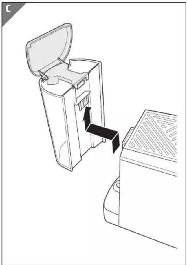 Ambiano GT-EM-03 - Préparer la machine à expresso (première mise en service) - 2