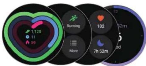 SAMSUNG Galaxy Watch 6 - Disposer les éléments à l'écran - 3