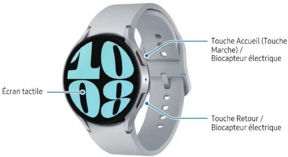 SAMSUNG Galaxy Watch 6 - Montre - 1
