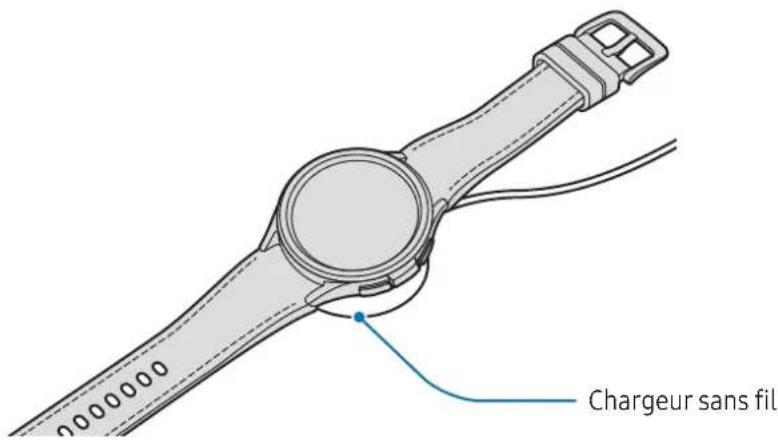 SAMSUNG Galaxy Watch 6 - Chargement sans fil - 1