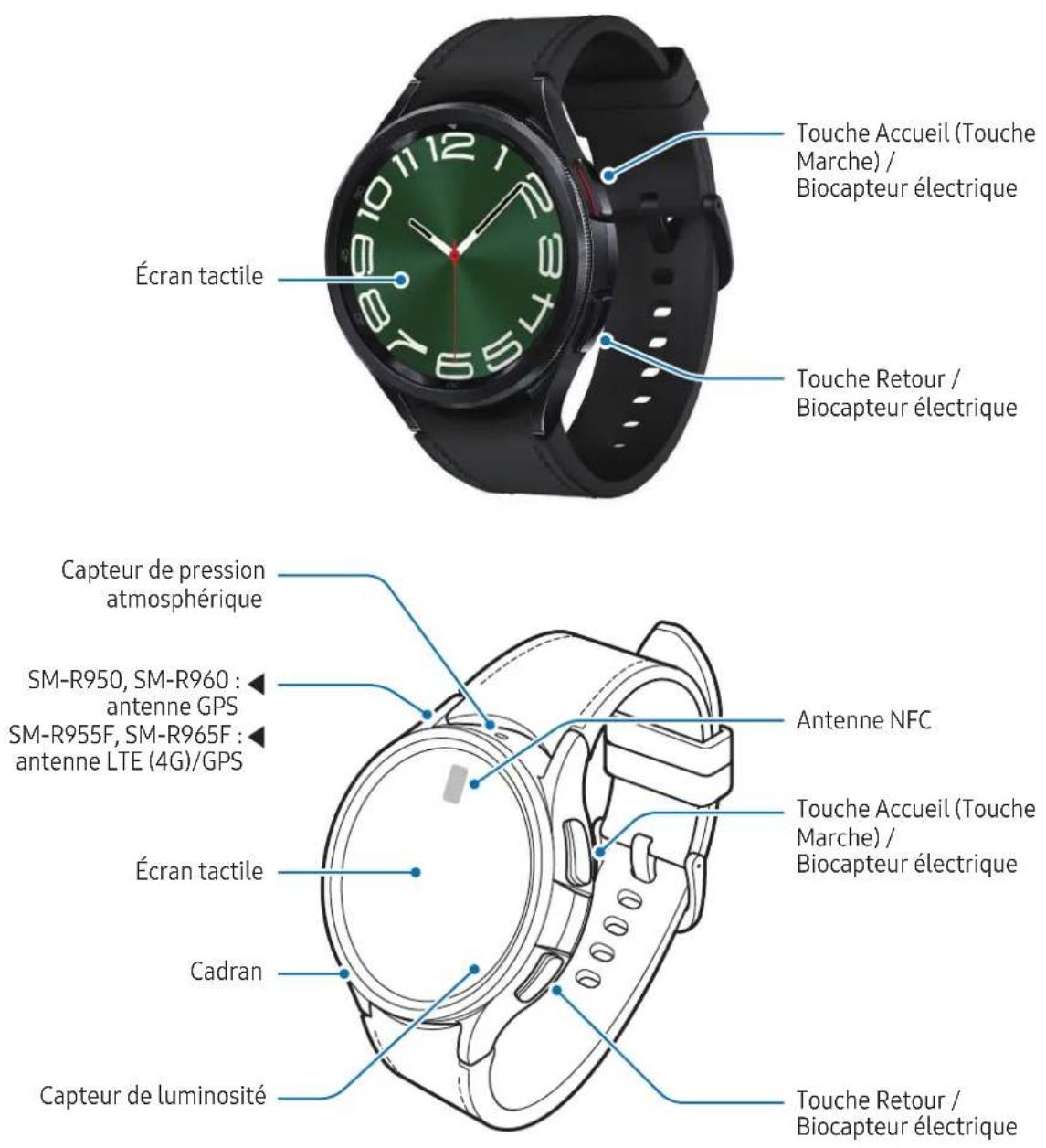 SAMSUNG Galaxy Watch 6 - Montre - 4