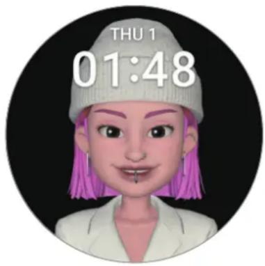 SAMSUNG Galaxy Watch 6 - Créer des cadrans AR Emoji - 2