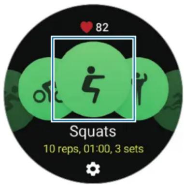 SAMSUNG Galaxy Watch 6 - Commencer les exercices répétitifs - 1