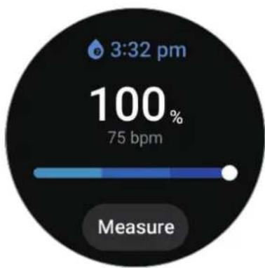 SAMSUNG Galaxy Watch 6 - Position de mesure correcte - 2