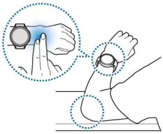 SAMSUNG Galaxy Watch 6 - Position de mesure correcte - 1