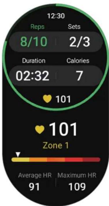 SAMSUNG Galaxy Watch 6 - Commencer les exercices répétitifs - 3