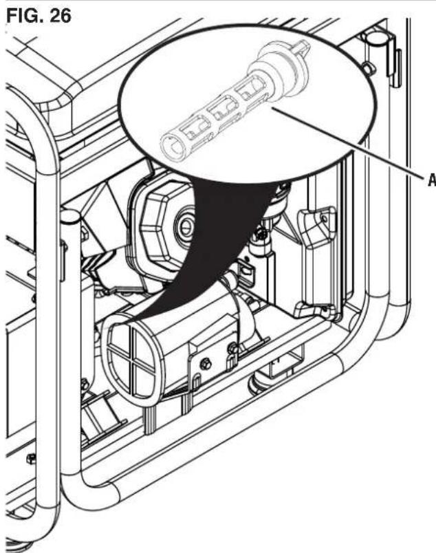 WESTINGHOUSE ecoGen10000 - Pour changer le filtre à huile : - 2