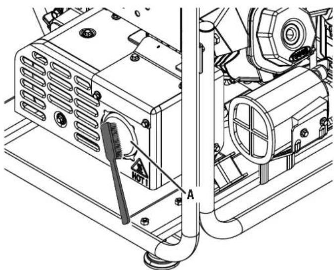 WESTINGHOUSE ecoGen10000 - CLEANING THE SPARK ARRESTOR - 3