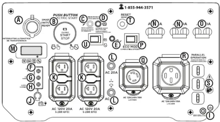 WESTINGHOUSE ecoGen10000 - SMART SWITCH OUTLET - 1
