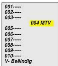 Magnum TV 7052 SF - TV FUNCTIONS (MENU'S) - 1