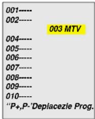 Magnum TV 7052 SF - CHANGEMENT DE PROGRAMM - 2