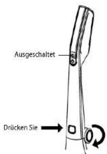 Ausgeschaltet Drücken Sie