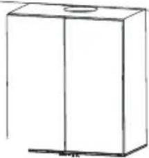 BEKO HNU61425B - lerīces novietojums - 2