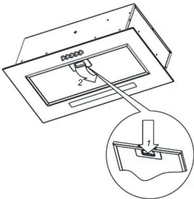 BEKO HNU61425B - Cleaning of Grease Filter - 3