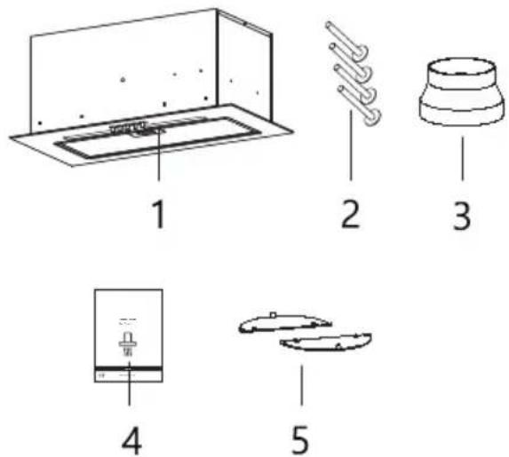 BEKO HNU61425B - Accessoires d'installation - 1
