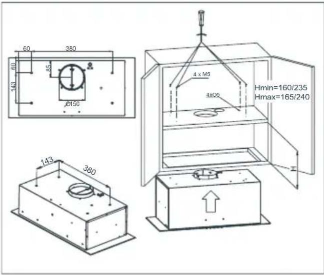 BEKO HNU61425B - Einbau des Geräts - 2