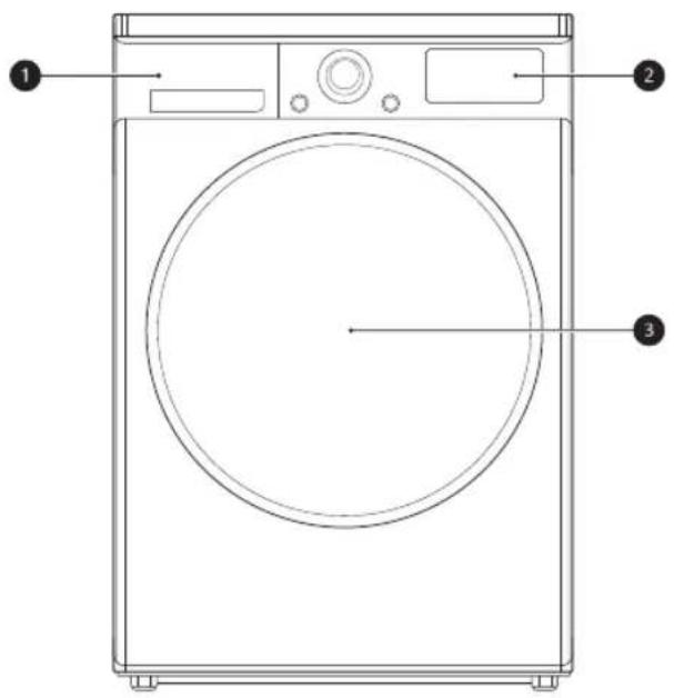 LG RH80V9AV4N - Vooraanzicht - 1