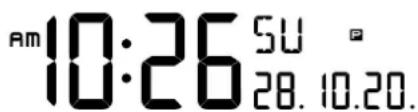 Marathon Atomic Weather Station - Barra indicatrice di comfort: - 1