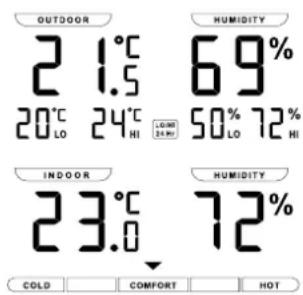 Marathon Atomic Weather Station - Termometro e igrometro - 1