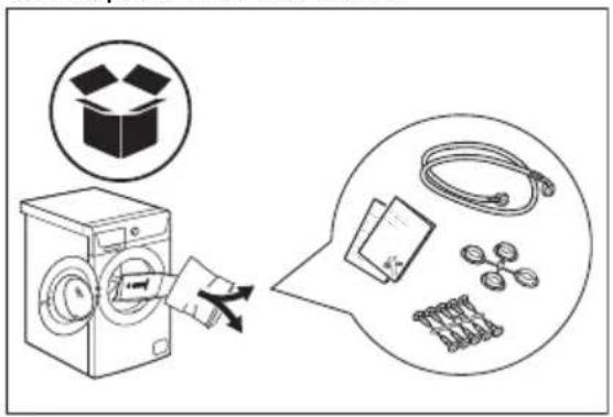 ELECTROLUX EW6SM307S - Αφαίρεση από τη συσκευασία - 3