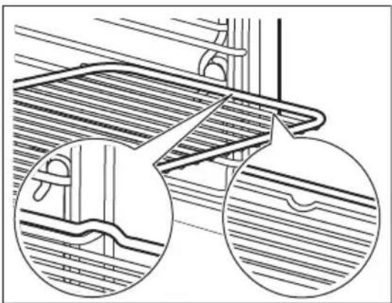 ELECTROLUX EOB8S09X - Wire shelf: - 1