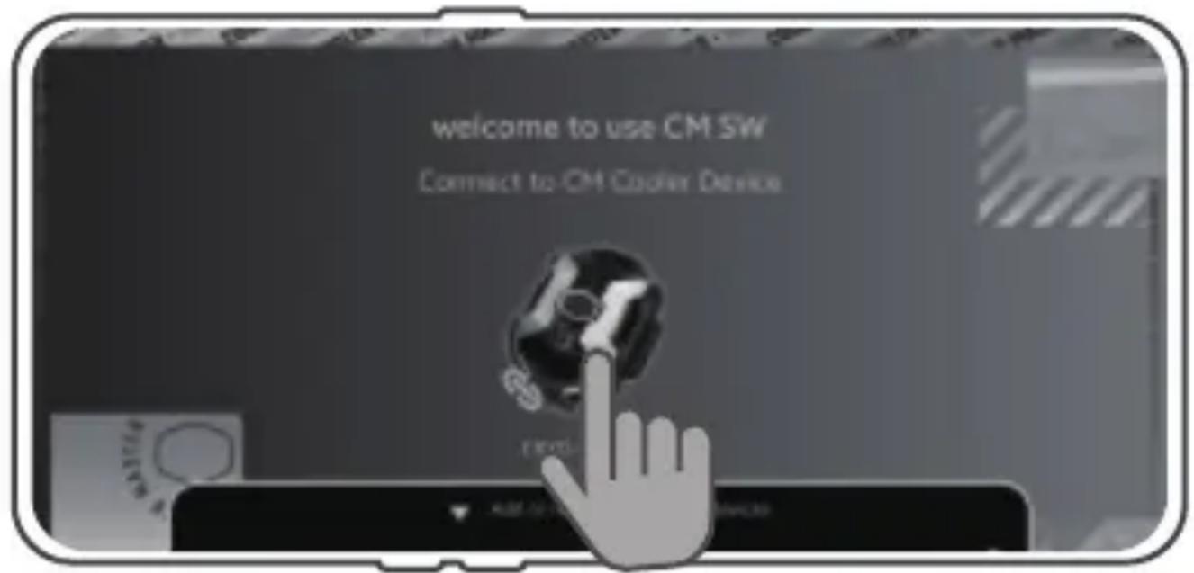 COOLER MASTER Cryo Phone - RUN APP & CONNECT DEVICE - 1