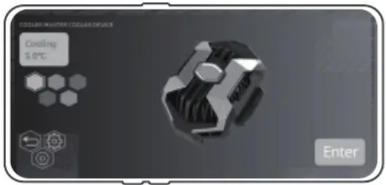 COOLER MASTER Cryo Phone - RUN APP & CONNECT DEVICE - 2