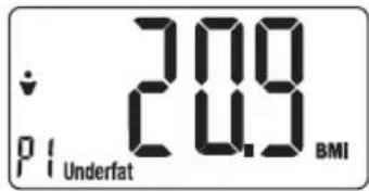 20.9 Underfat BMI