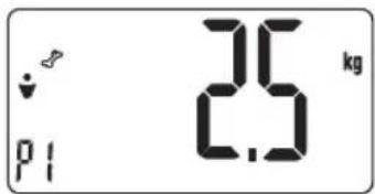 2.5 kg p1 C.3