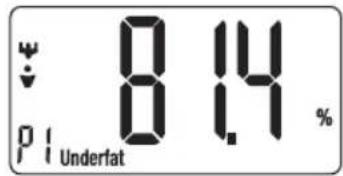 p1 Underfat 8.14 %