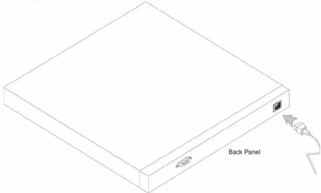 DELL PowerConnect 2808 - 벽에 스위치 설치 - 3