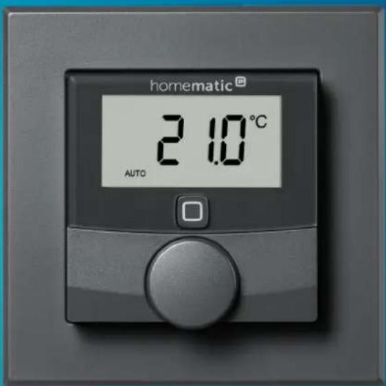 Homematic IP HmIP-WTH-A - Wandthermostat mit Luftfeuchtigkeitssensor Wall Thermostat with Humidity Sensor - 2